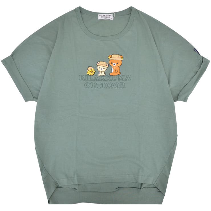 リラックマ アウトドア プリント裾 | CharaBasket | 詳細画像5 