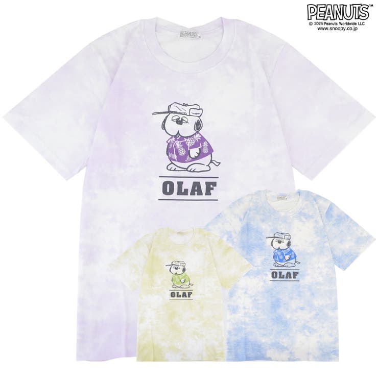 スヌーピー オラフ Tシャツ | CharaBasket | 詳細画像1 