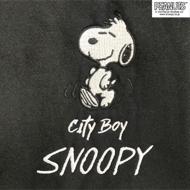 スヌーピー 裏起毛 パーカー プルパーカー 秋冬 SNOOPY PEANUTS | CharaBasket | 詳細画像5 