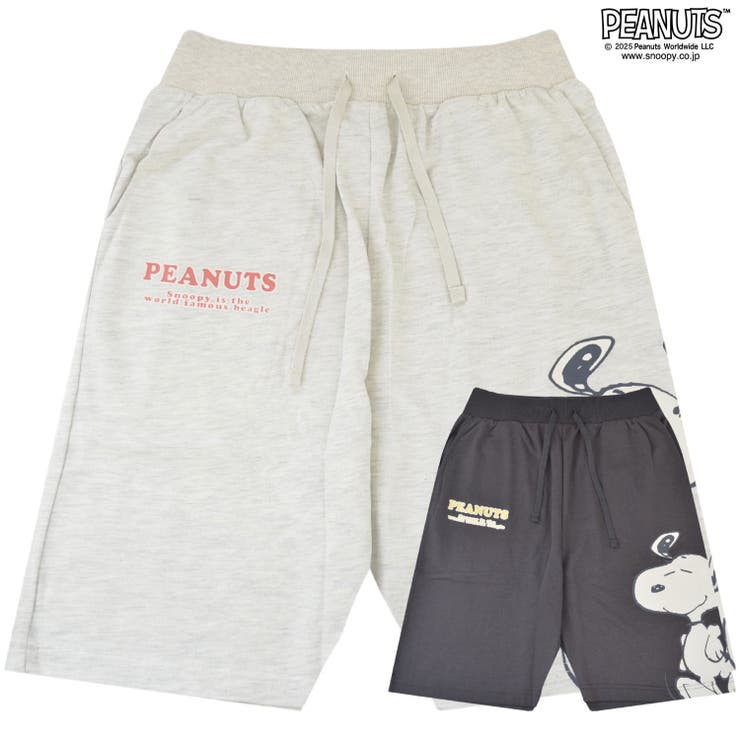 スヌーピー ハーフパンツ プリント | CharaBasket | 詳細画像1 