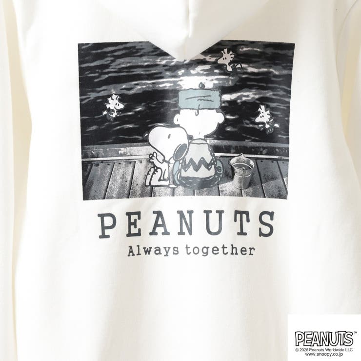 スヌーピー ジップ パーカー | CharaBasket | 詳細画像13 