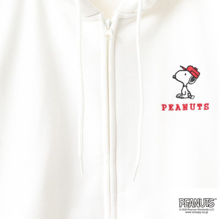 スヌーピー ジップ パーカー | CharaBasket | 詳細画像14 