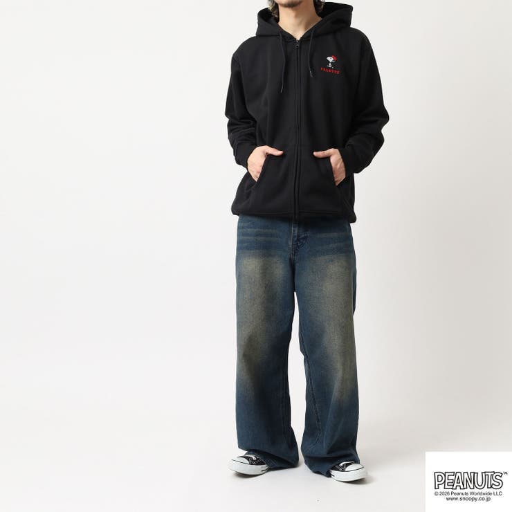 スヌーピー ジップ パーカー | CharaBasket | 詳細画像7 