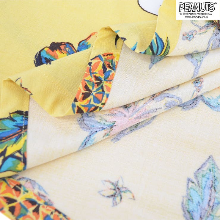 スヌーピー アロハワンピース ハイビスカス柄 | CharaBasket | 詳細画像6 