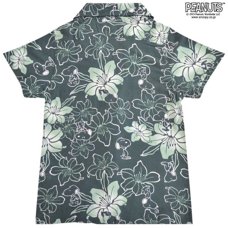 スヌーピー キッズ アロハシャツ | CharaBasket | 詳細画像3 