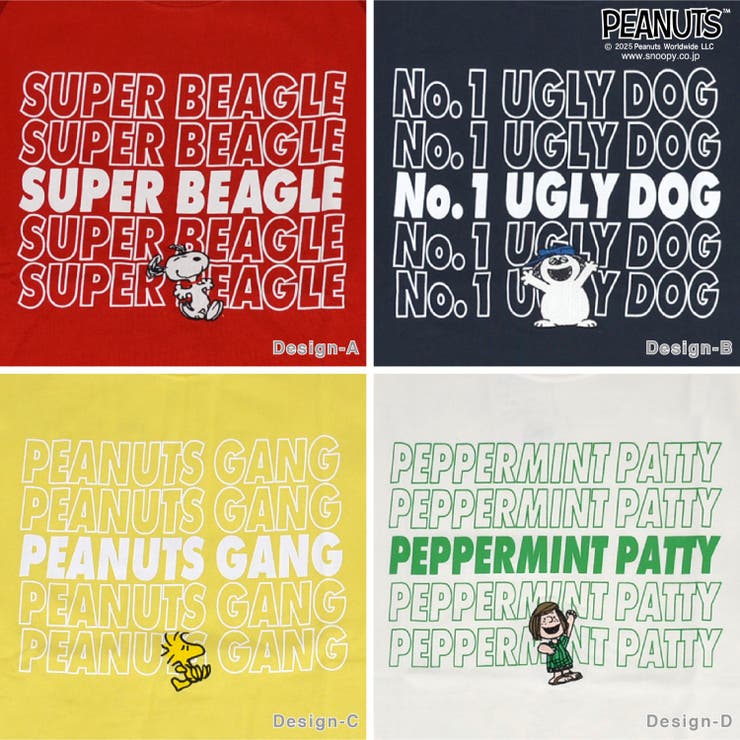 スヌーピー Tシャツ ドロップショルダー | CharaBasket | 詳細画像13 