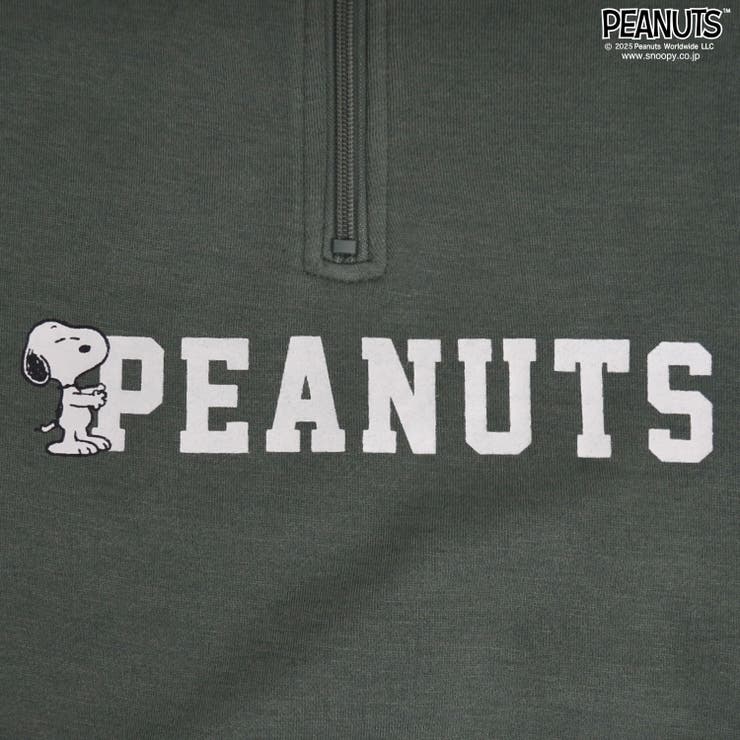 スヌーピー 裏起毛 ハーフジップ | CharaBasket | 詳細画像12 