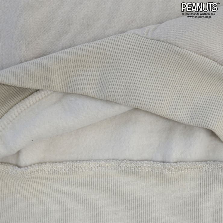 スヌーピー 裏起毛 ハーフジップ | CharaBasket | 詳細画像7 
