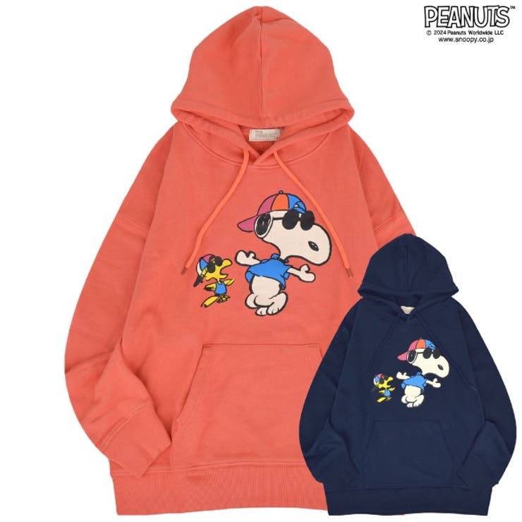 スヌーピー パーカー 裏毛 | CharaBasket | 詳細画像1 