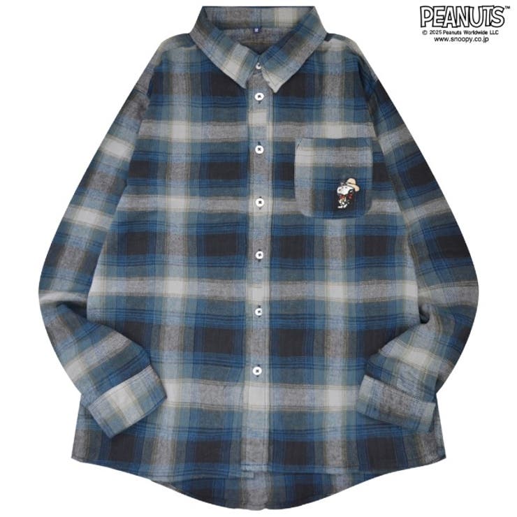 スヌーピー チェック シャツ | CharaBasket | 詳細画像2 