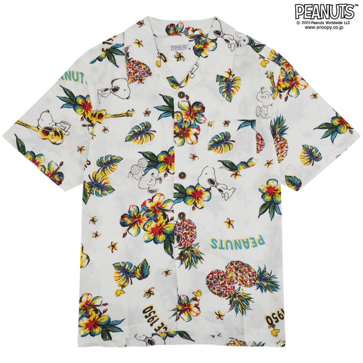 スヌーピー アロハ シャツ | CharaBasket | 詳細画像4 