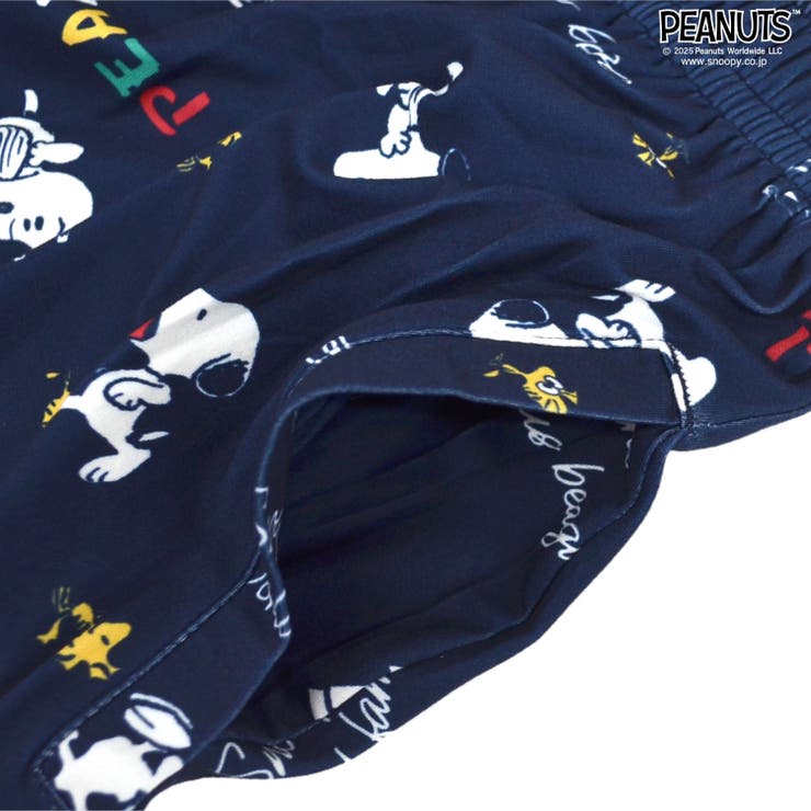 スヌーピー 半袖 シャツ ハーフパンツ セットアップ 上下セット パジャマ | CharaBasket | 詳細画像11 