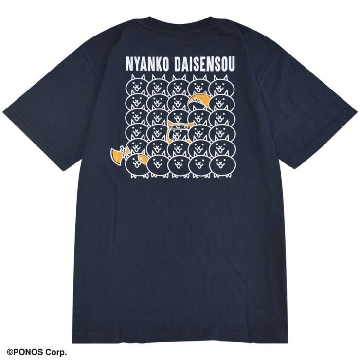 にゃんこ大戦争 半袖 Tシャツ | CharaBasket | 詳細画像3 
