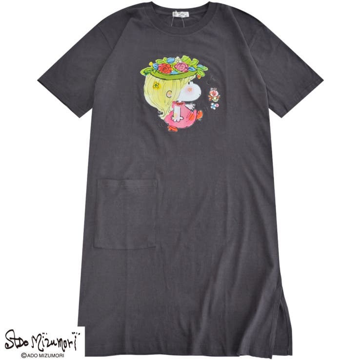 水森亜土 レディース プリント | CharaBasket | 詳細画像2 