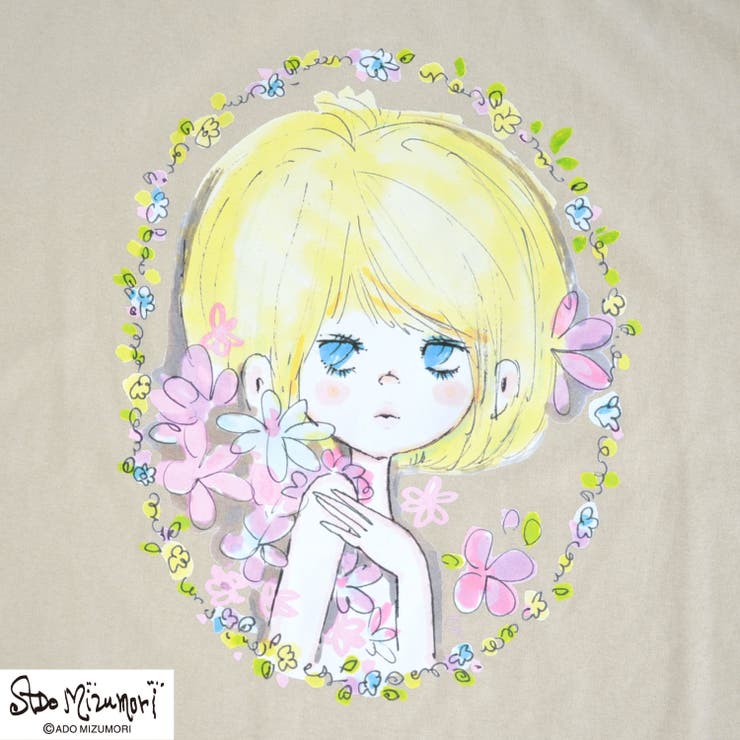 水森亜土 レディース プリント | CharaBasket | 詳細画像4 