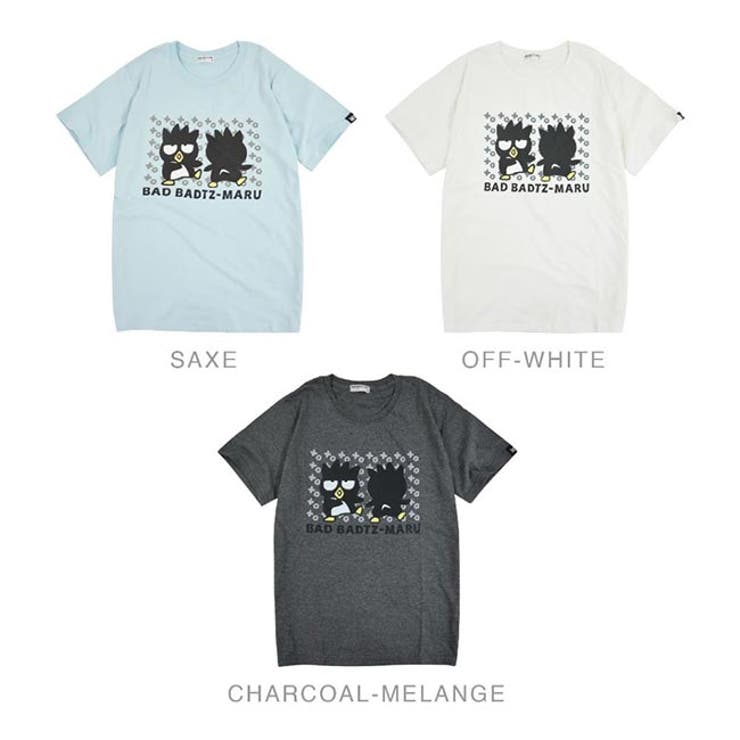 バットばつ丸 バツ丸 Tシャツ 半袖 サンリオ 夏 半袖[品番