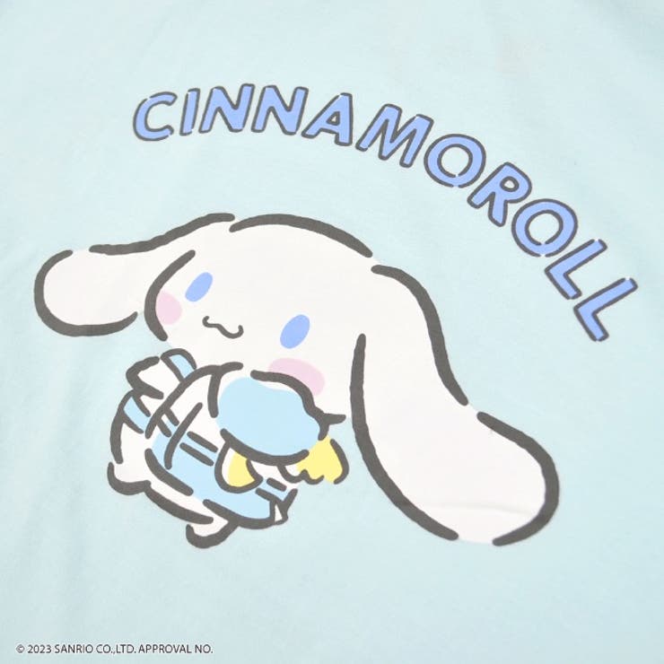 シナモロール BIG Tシャツ レディース プリント 部屋着 | CharaBasket | 詳細画像3 