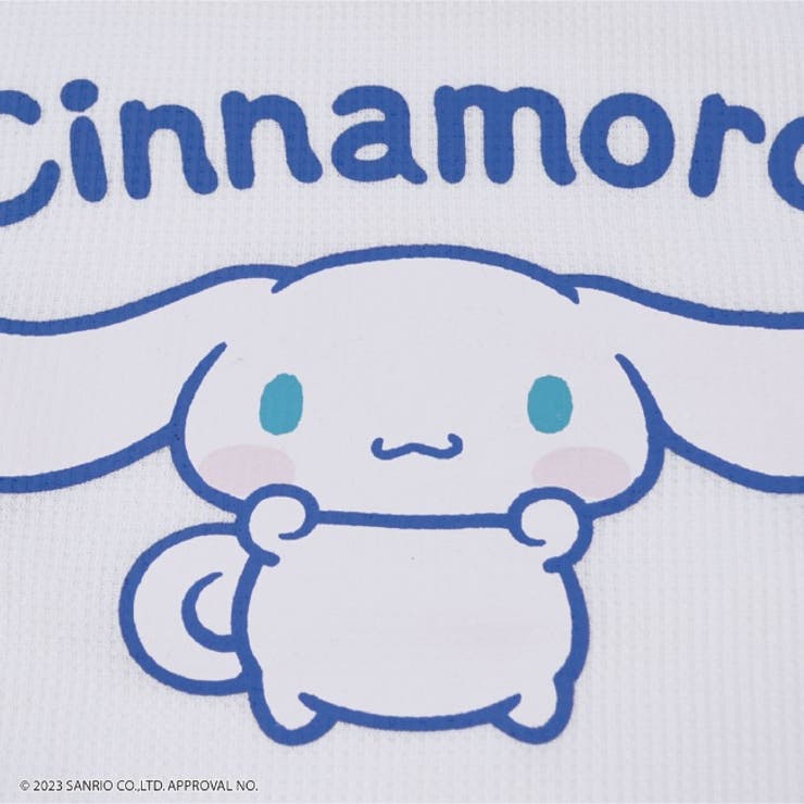 シナモロール  Tシャツ ハーフ パンツ 巾着 上下 セット 部屋着 プリント | CharaBasket | 詳細画像5 