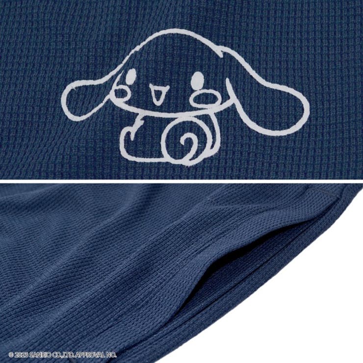 シナモロール  Tシャツ ハーフ パンツ 巾着 上下 セット 部屋着 プリント | CharaBasket | 詳細画像8 