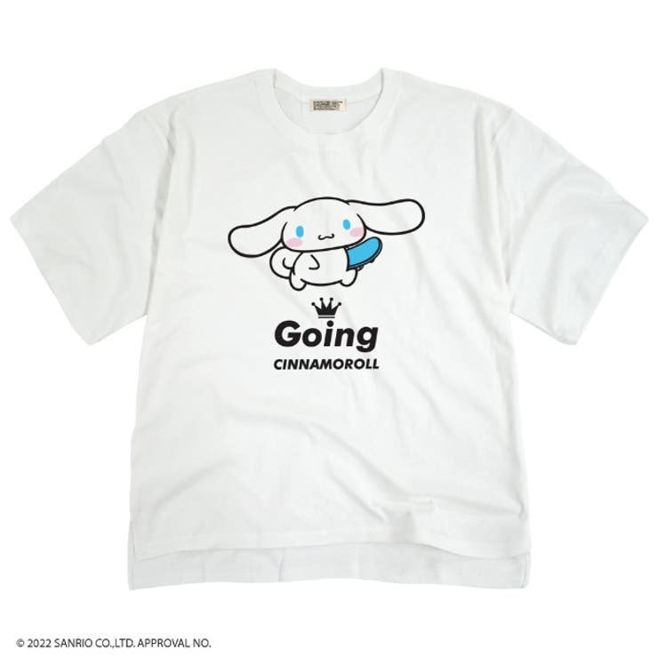 高級素材使用ブランド シナモロール ストリート[品番：YSDW0001543 Tシャツ トップス