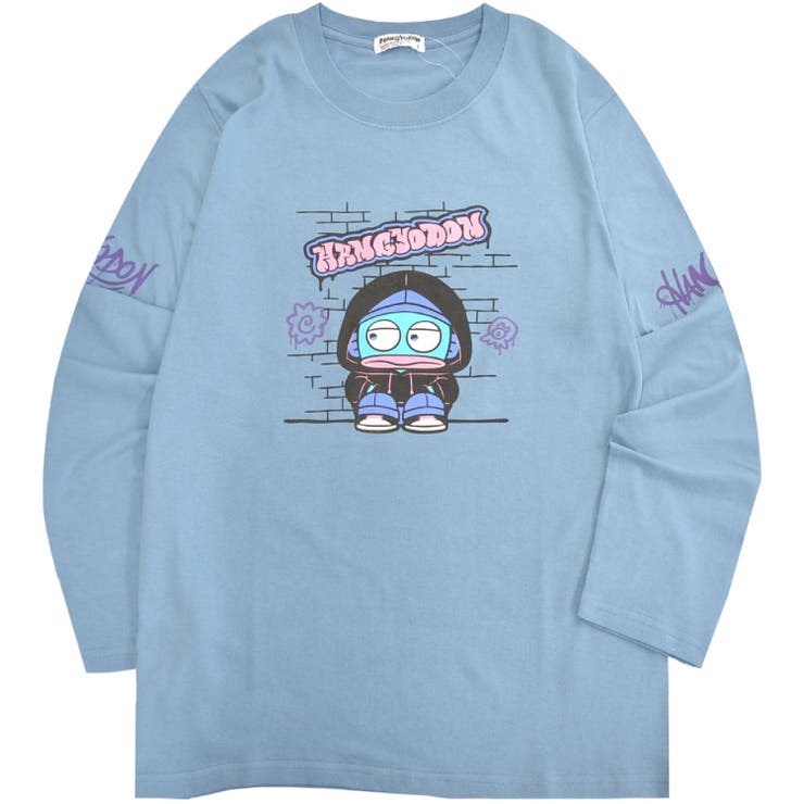 ハンギョドン ロンT 長袖 Tシャツ サンリオキャラクターズ プリント 春 秋 | CharaBasket | 詳細画像9 