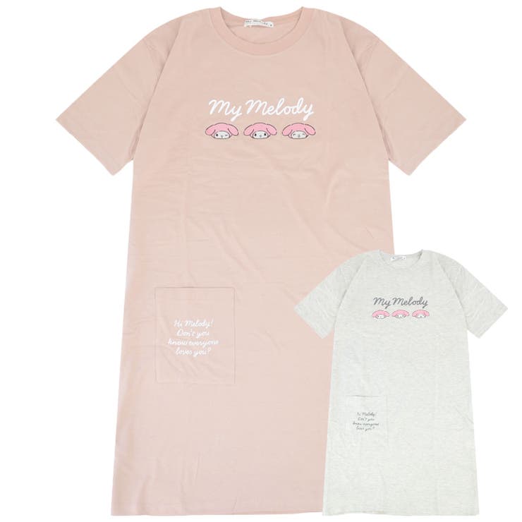 マイメロディ Tシャツ ワンピース | CharaBasket | 詳細画像1 