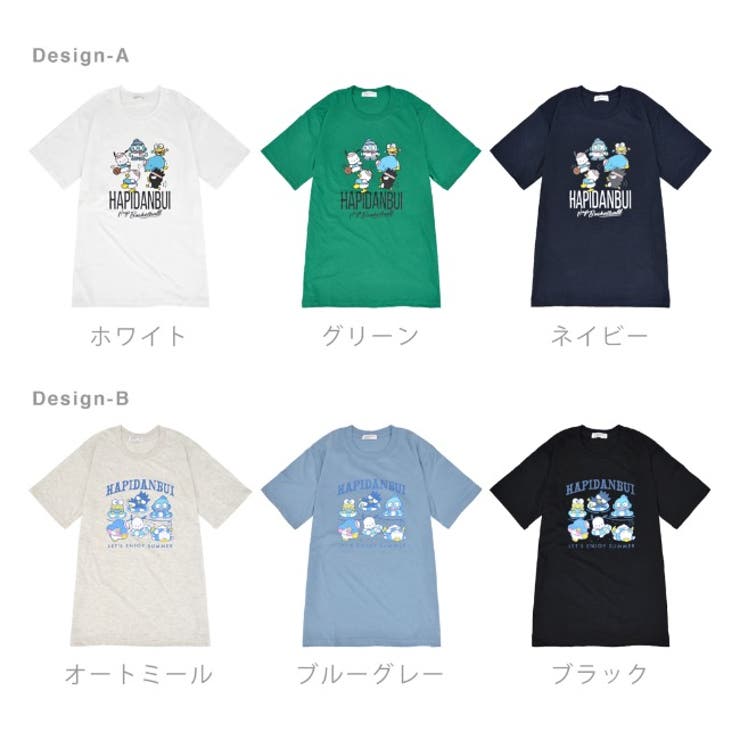 はぴだんぶい Tシャツ 半袖 プリント M L LL サンリオ キャラクターズ | CharaBasket | 詳細画像20 