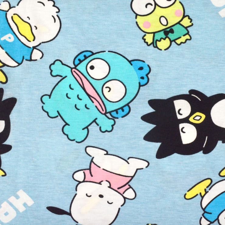 はぴだんぶい Tシャツ 総柄 | CharaBasket | 詳細画像8 