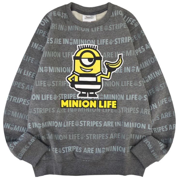 ミニオン ミニオンズ トレーナー 裏起毛 スウェット プリント | CharaBasket | 詳細画像4 
