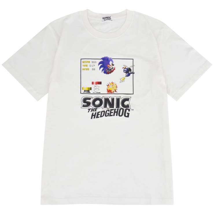 ソニック・ザ・ヘッジホッグ Tシャツ 半袖 セガ ゲーム ソニック カットソー | CharaBasket | 詳細画像1 