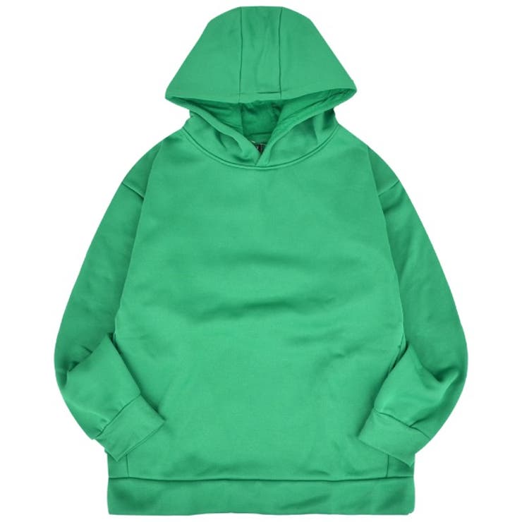 ビックシルエット へービーウェイト 無地 パーカー 長袖 裏起毛 スウェット | CharaBasket | 詳細画像12 