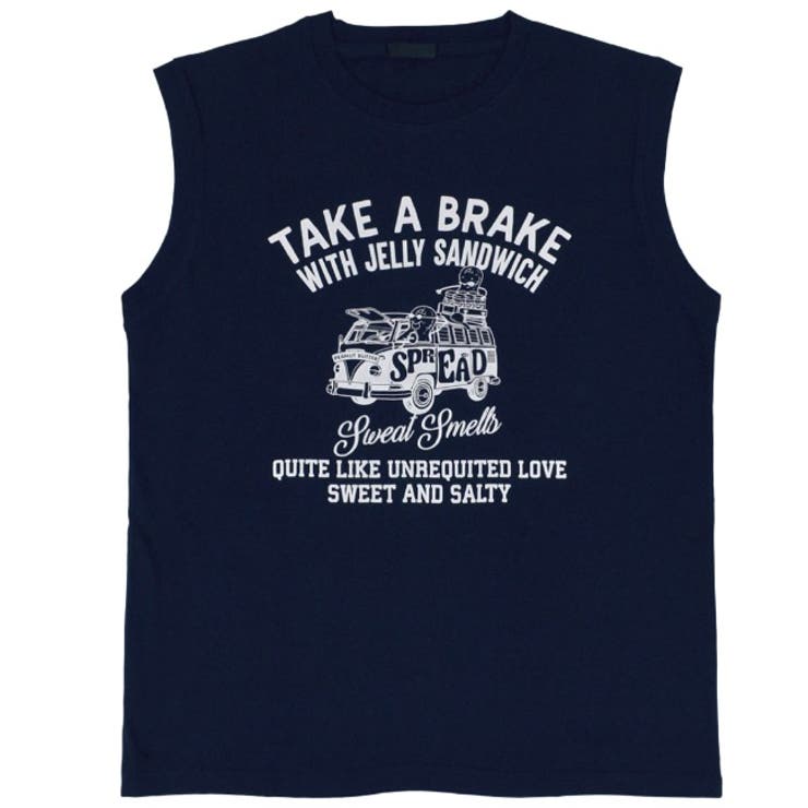 Tシャツ ノースリーブ ストリート | CharaBasket | 詳細画像6 