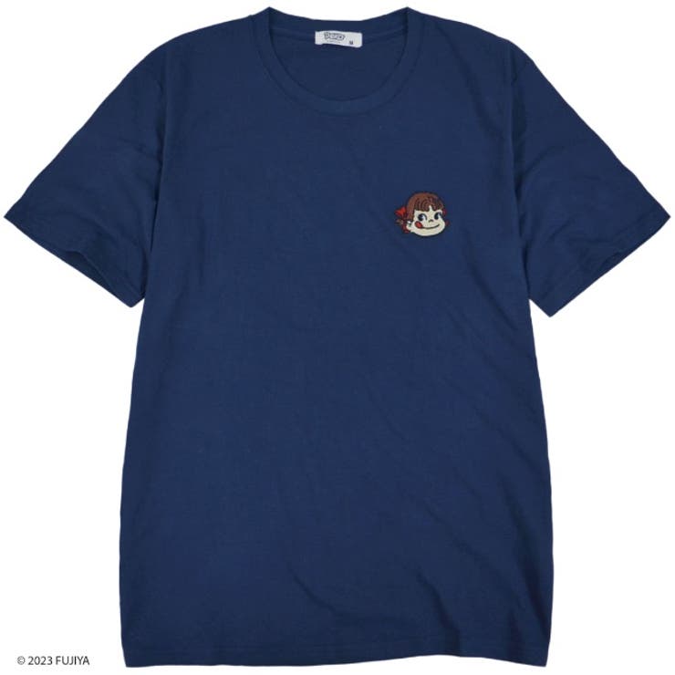 ペコちゃん 不二家 Tシャツ 半袖 刺繍 プリント ミルキー[品番 ペコちゃん 不二家 Tシャツ 半袖 刺繍 プリント ミルキー[品番