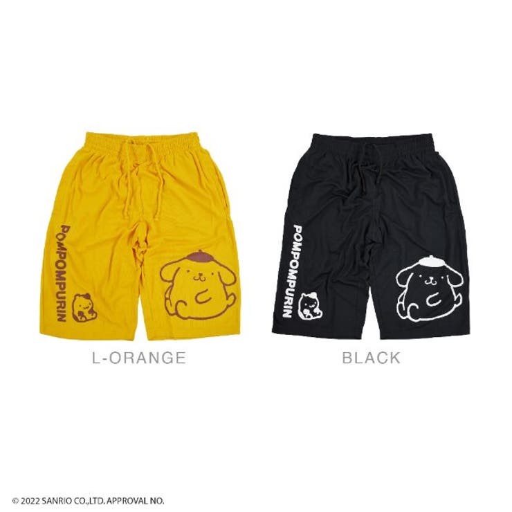ポムポムプリン ハーフ パンツ ドライ サンリオ[品番：YSDW0000674