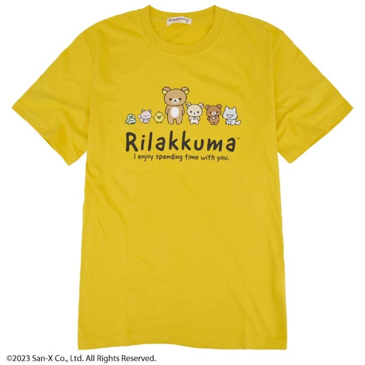 リラックマ サンエックス Tシャツ 半袖 プリント トップス San-X