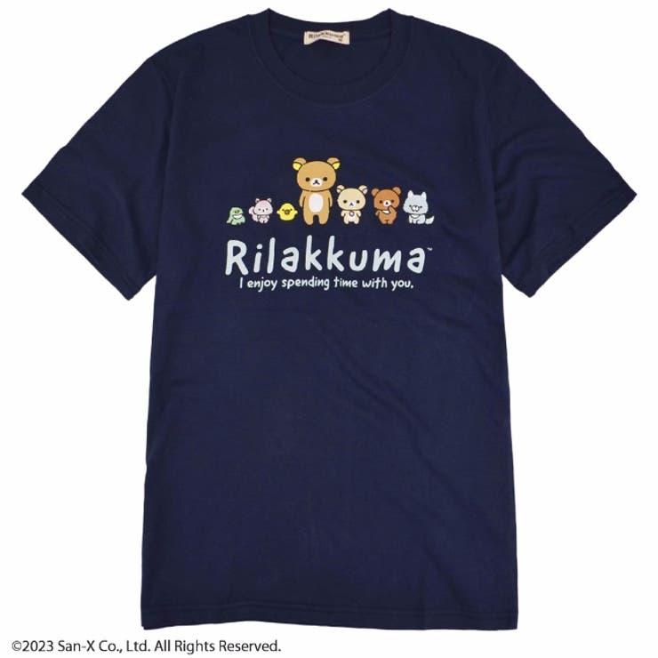 リラックマ サンエックス Tシャツ 半袖 プリント トップス San-X
