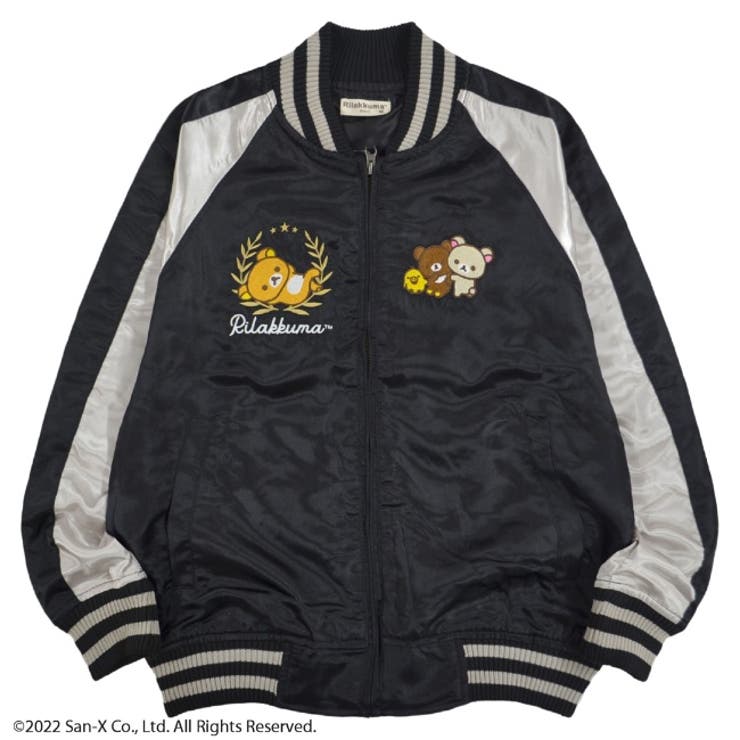 リラックマ スカジャン 長袖 | CharaBasket | 詳細画像2 