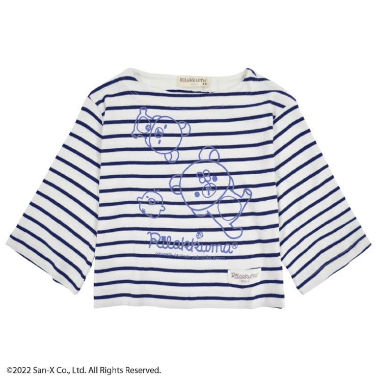 リラックマ サンエックス キッズ Tシャツ 七分袖 | CharaBasket【KIDS】 | 詳細画像4 