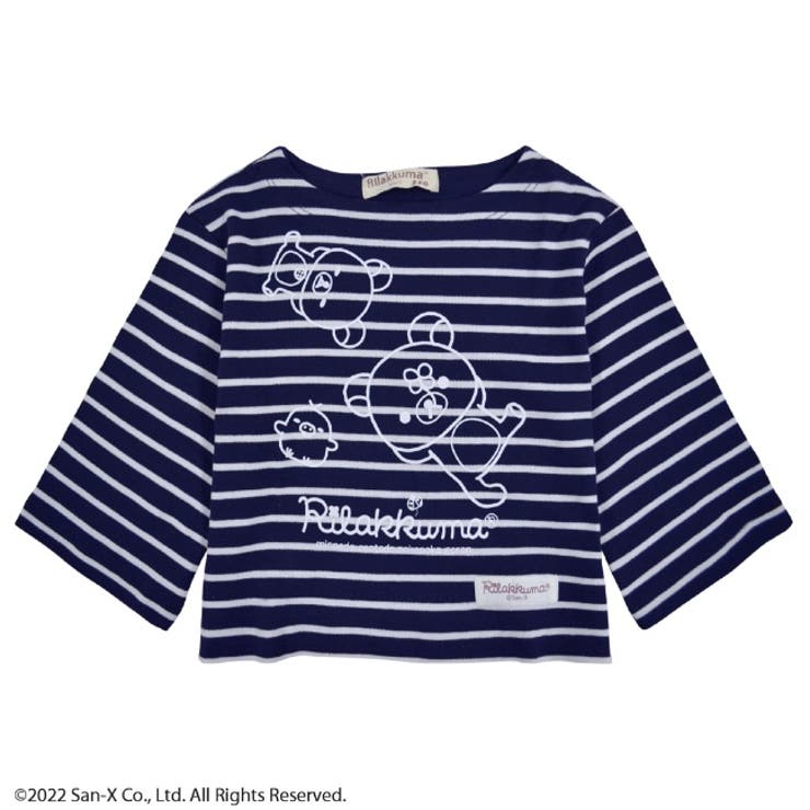 リラックマ サンエックス キッズ Tシャツ 七分袖 | CharaBasket【KIDS】 | 詳細画像5 