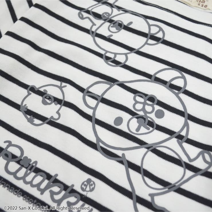 リラックマ サンエックス キッズ Tシャツ 七分袖 | CharaBasket【KIDS】 | 詳細画像6 