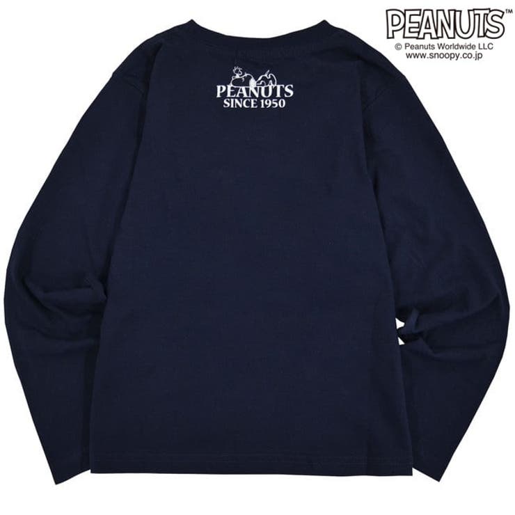 スヌーピー キッズ 子供 Tシャツ 長袖 サガラ 刺繍 KIDS | CharaBasket【KIDS】 | 詳細画像2 