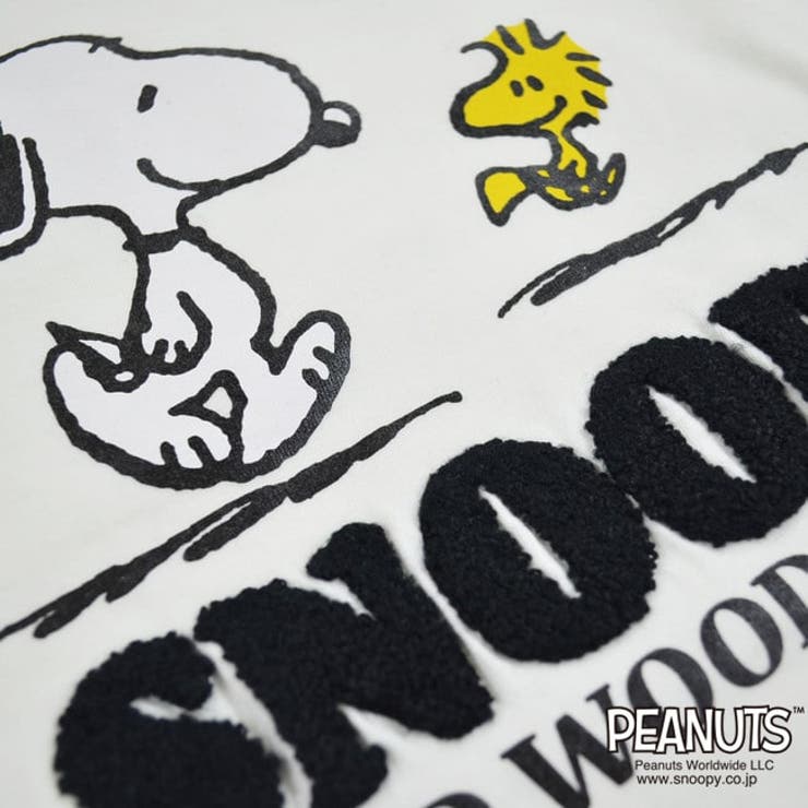 スヌーピー キッズ 子供 Tシャツ 長袖 サガラ 刺繍 KIDS | CharaBasket【KIDS】 | 詳細画像5 