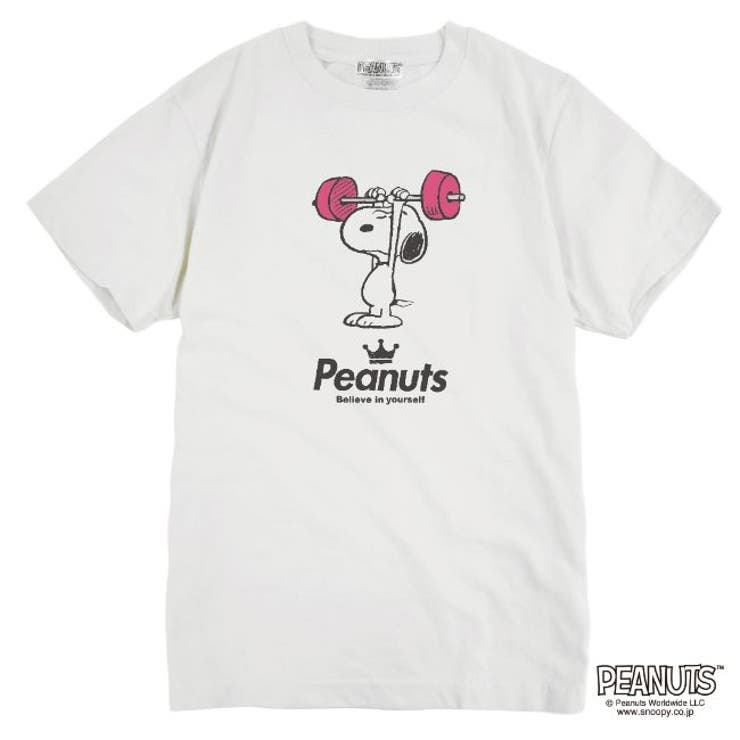 SNOOPY バスケ半袖Tシャツ レディース - ウェア