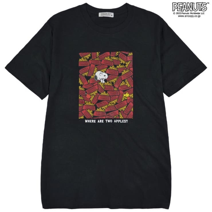 スヌーピー  Tシャツ 半袖 プリント SNOOPY PEANUTS | CharaBasket | 詳細画像3 
