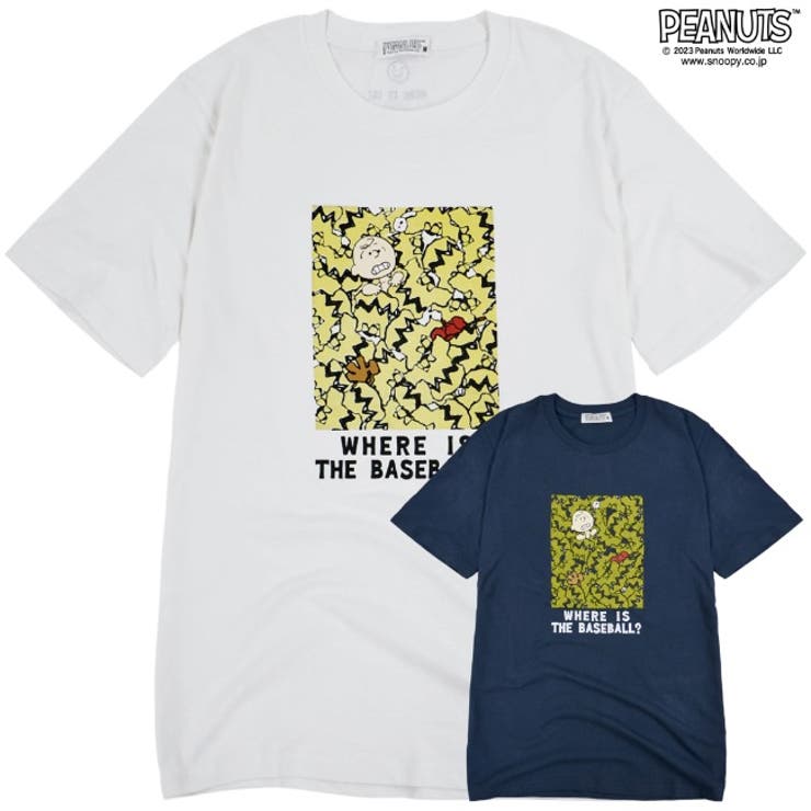 スヌーピー チャーリーブラウン Tシャツ | CharaBasket | 詳細画像2 