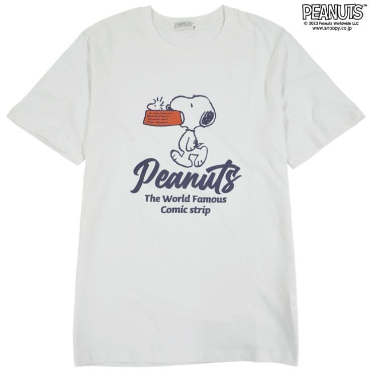 スヌーピー Tシャツ トップスチャーリーブラウン[品番