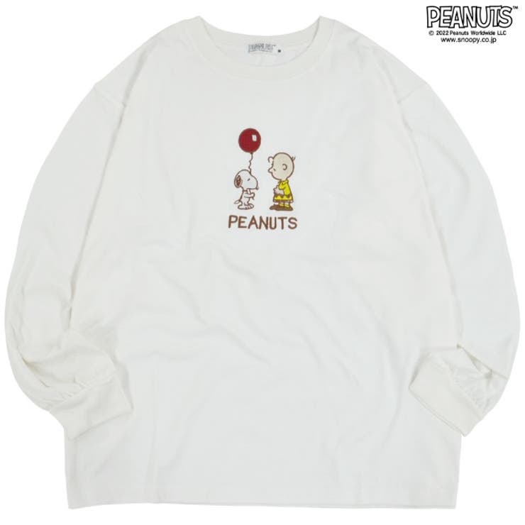 スヌーピー Tシャツ 長袖 | CharaBasket | 詳細画像2 