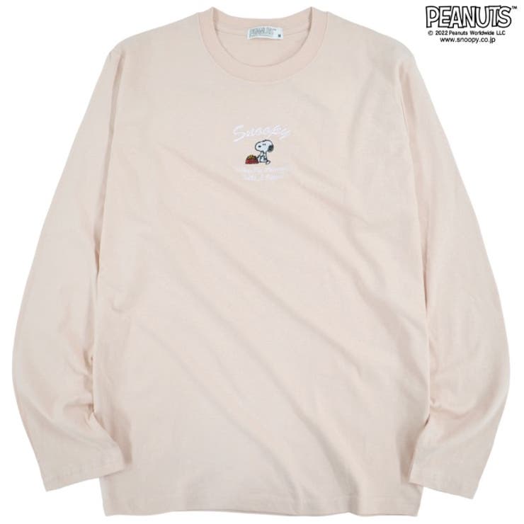 スヌーピー Tシャツ 長袖 刺繍 ピーナッツ SNOOPY PEANUTS | CharaBasket | 詳細画像2 