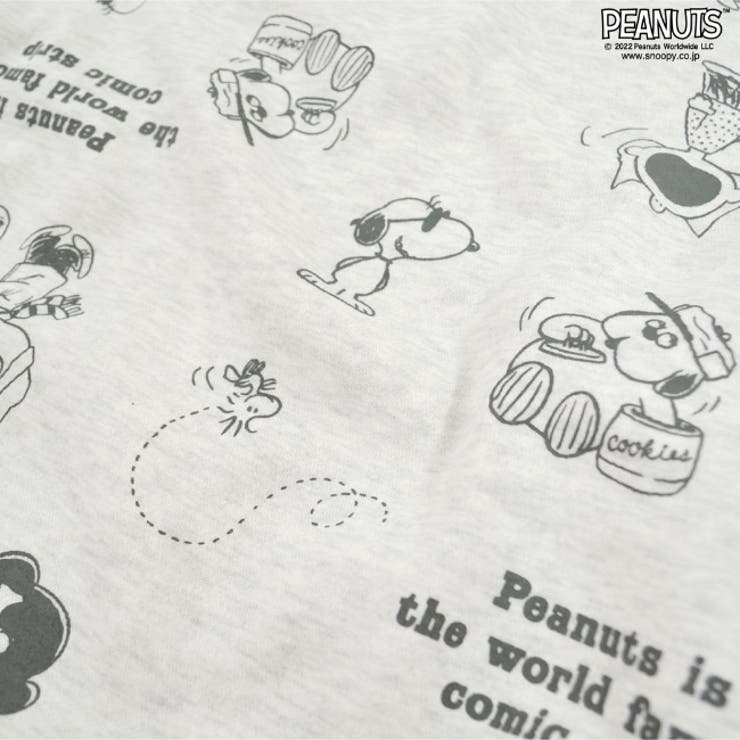 スヌーピー Tシャツ 長袖 | CharaBasket | 詳細画像6 