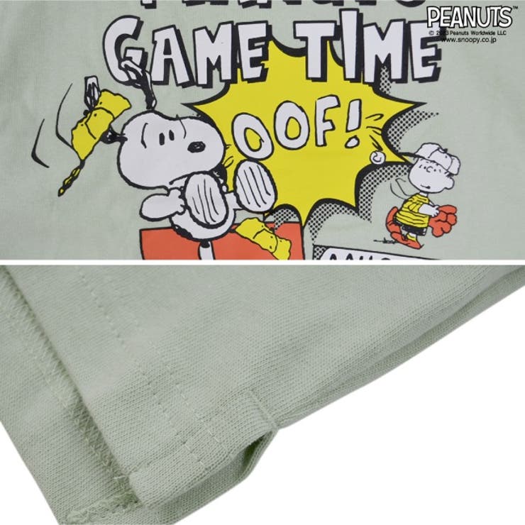 スヌーピー ドロップショルダー Tパーカー | CharaBasket | 詳細画像13 